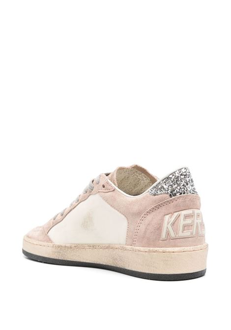 Sneakers ball star in rosa, argento e bianco Golden Goose - donna GOLDEN GOOSE | GWF00327F00612282435